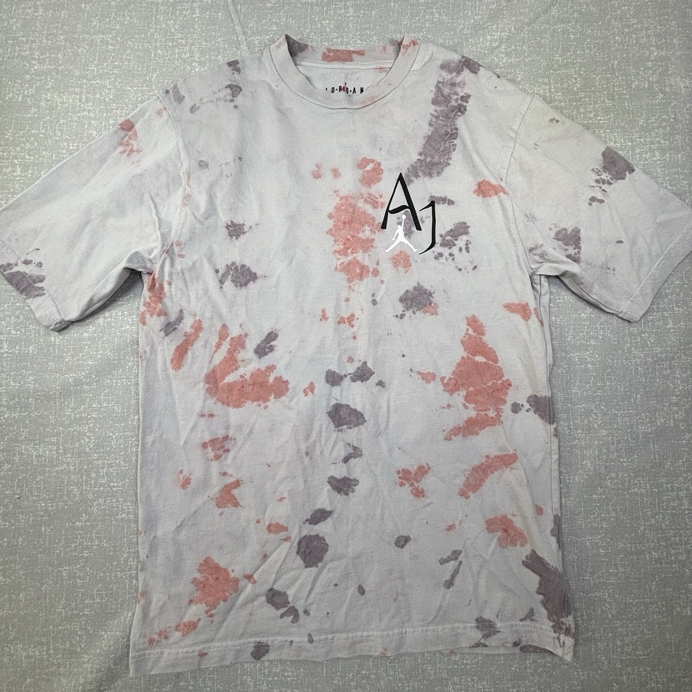Nike Air Jordan AJ23 DNA Tie-Dye Cotton T-Shirt Small DM1454-501